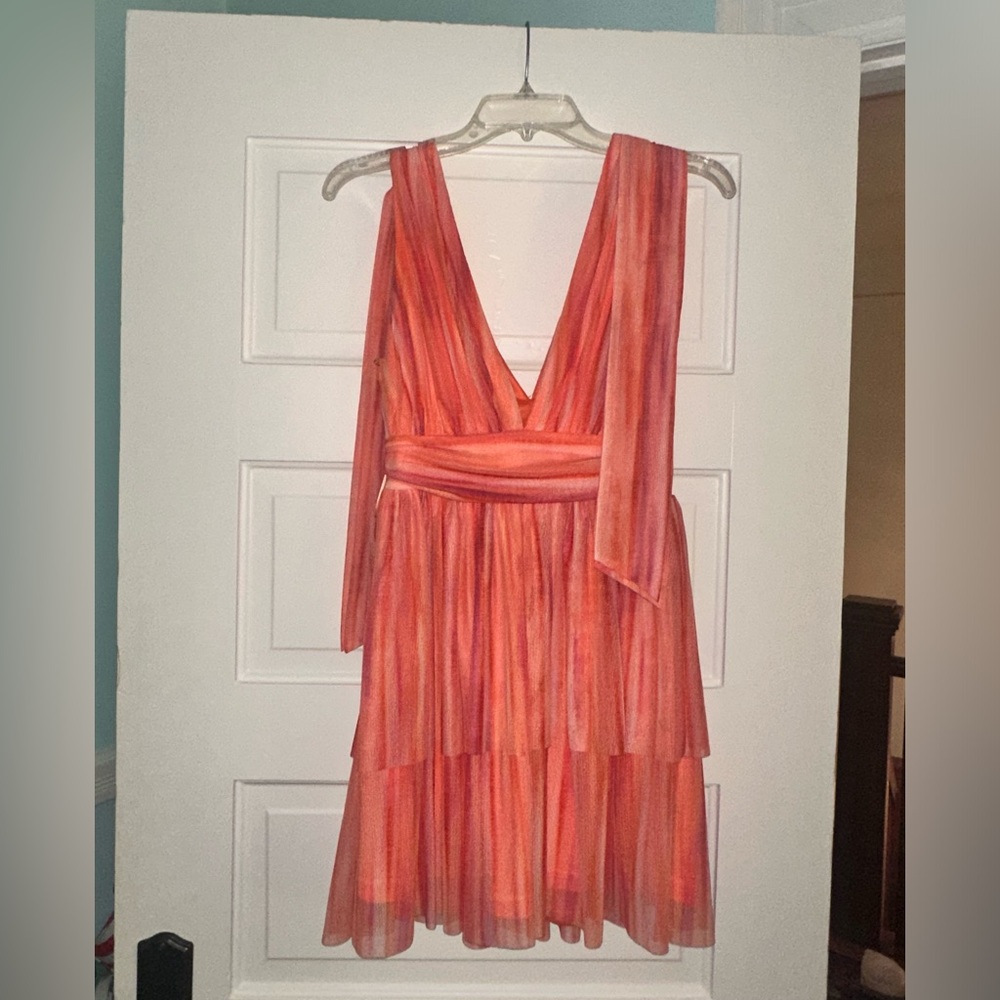 G. P. D. Brand new dress size xs - orange and pink